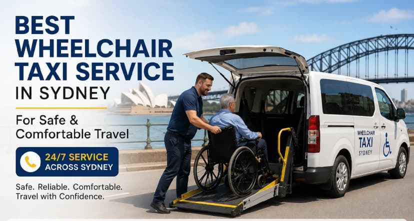 Safe and comfortable wheelchair taxi service in Sydney
